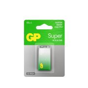 Элемент питания алкалиновый «крона» 6LR61 9В Super Alkaline G-Tech 1604AA21-5CRSBC1 10/200 (блист.1шт) GP 1219