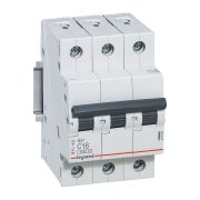 Выключатель автоматический модульный 3п C 20А 4.5кА RX3 ИЭК Leg 419709